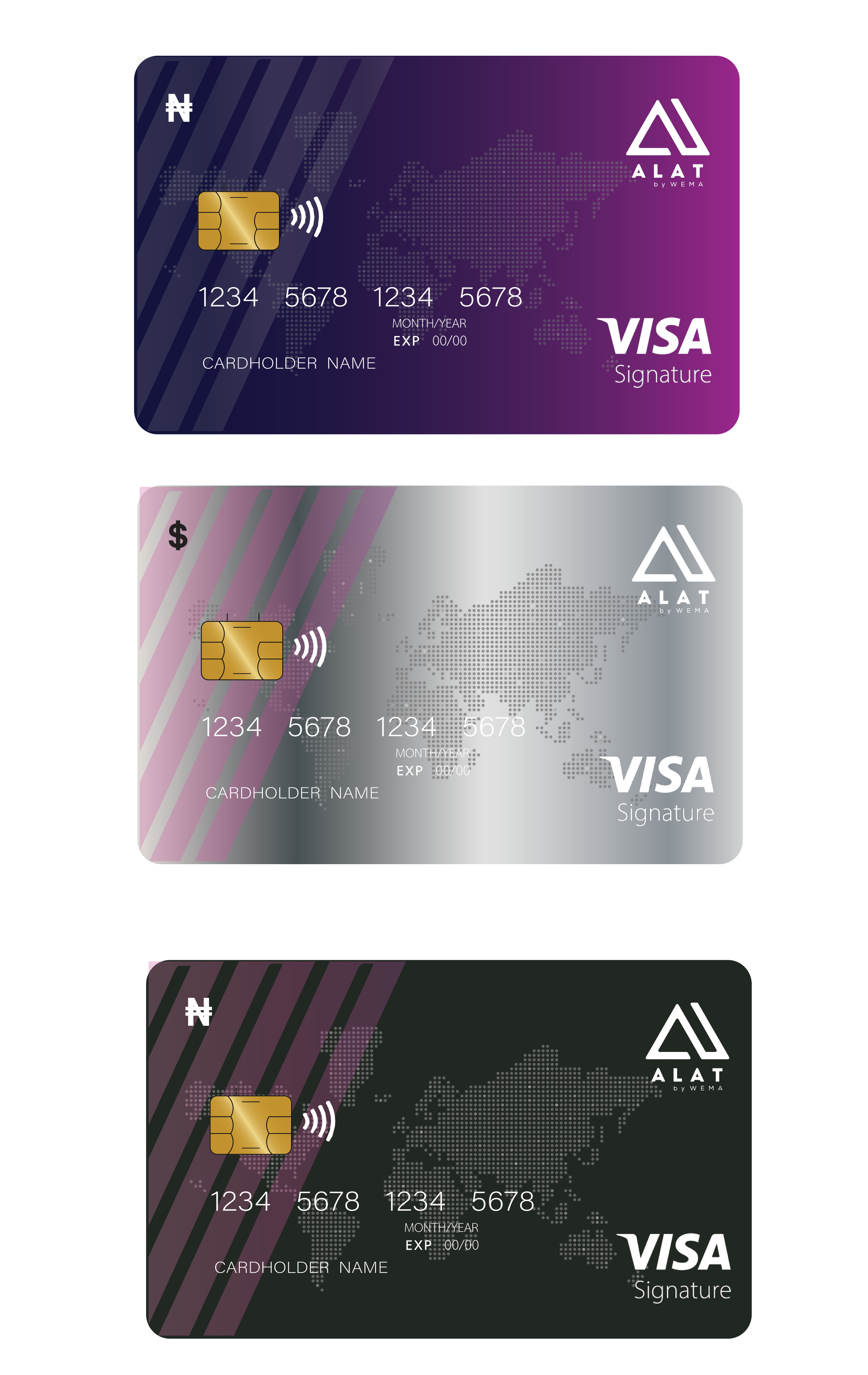 Visa Signature Card - ALAT | Nigeria's first fully Digital Bank