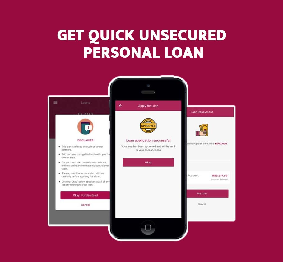 Alat unsecured personal Loans