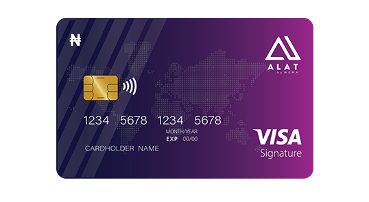 alat purple credit signature card