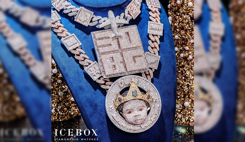 Davido's 30 BG Customised chain